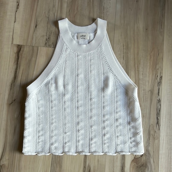 Aritzia Wilfred halter knit tank - Picture 2 of 4